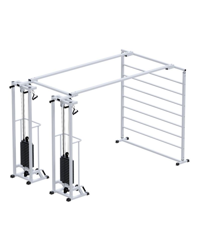 Кроссовер (стек 2х75кг)+ шведская стенка  Pioner A11943