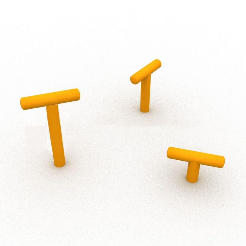 Упоры для отжиманий Воркаут под бетонирование  Pioner A17326