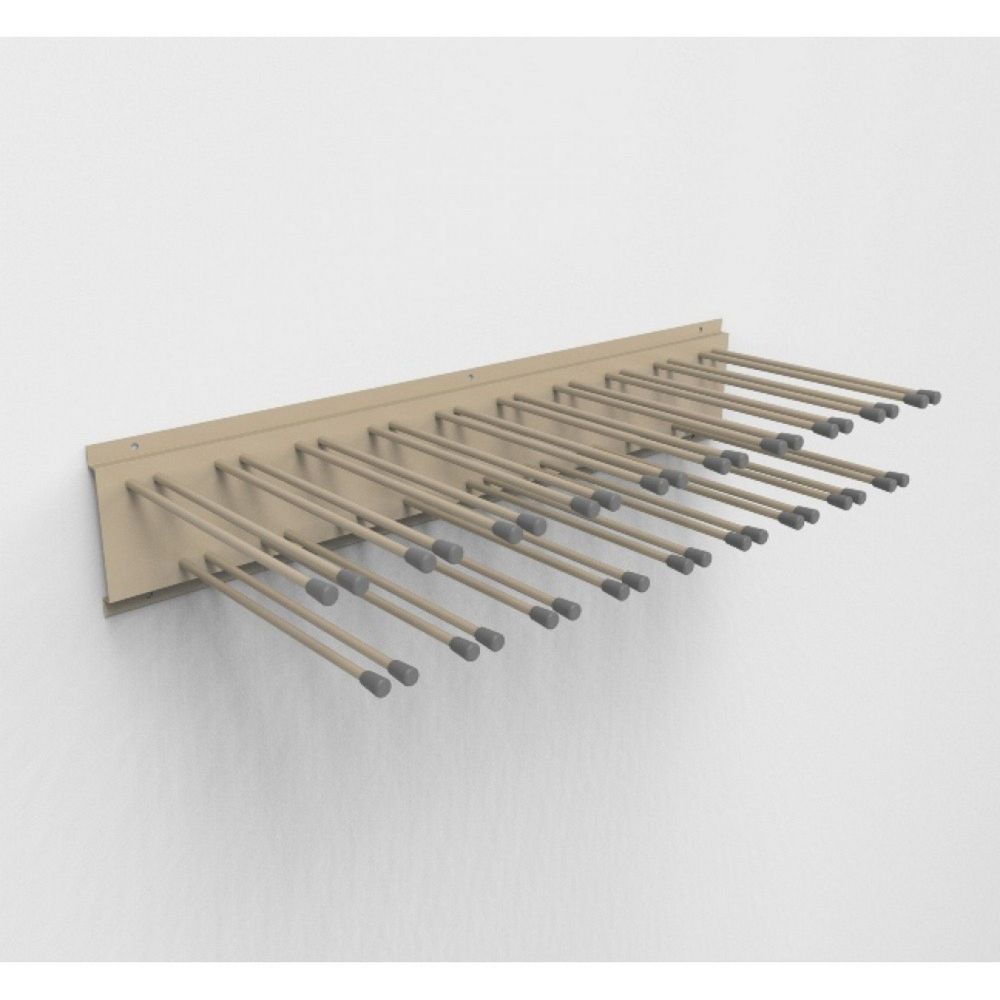 Вешалка Стандарт для лыжных палок, пристенная 100х38х14см  VLPS-57