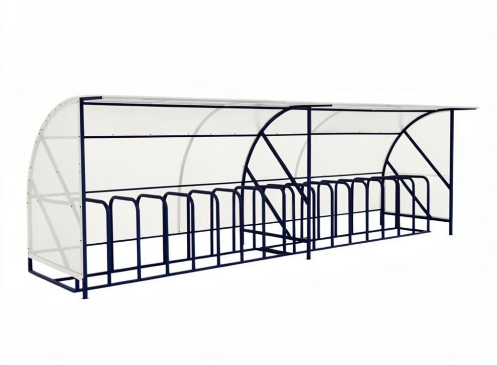 Велопарковка крытая Pioner A10142