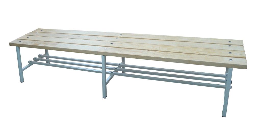 Скамья для раздевалок без спинки, 2,5м Pioner A17871