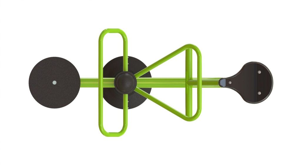 Уличный тренажер взрослый Твистер+Диск для двоих Pioner A16943