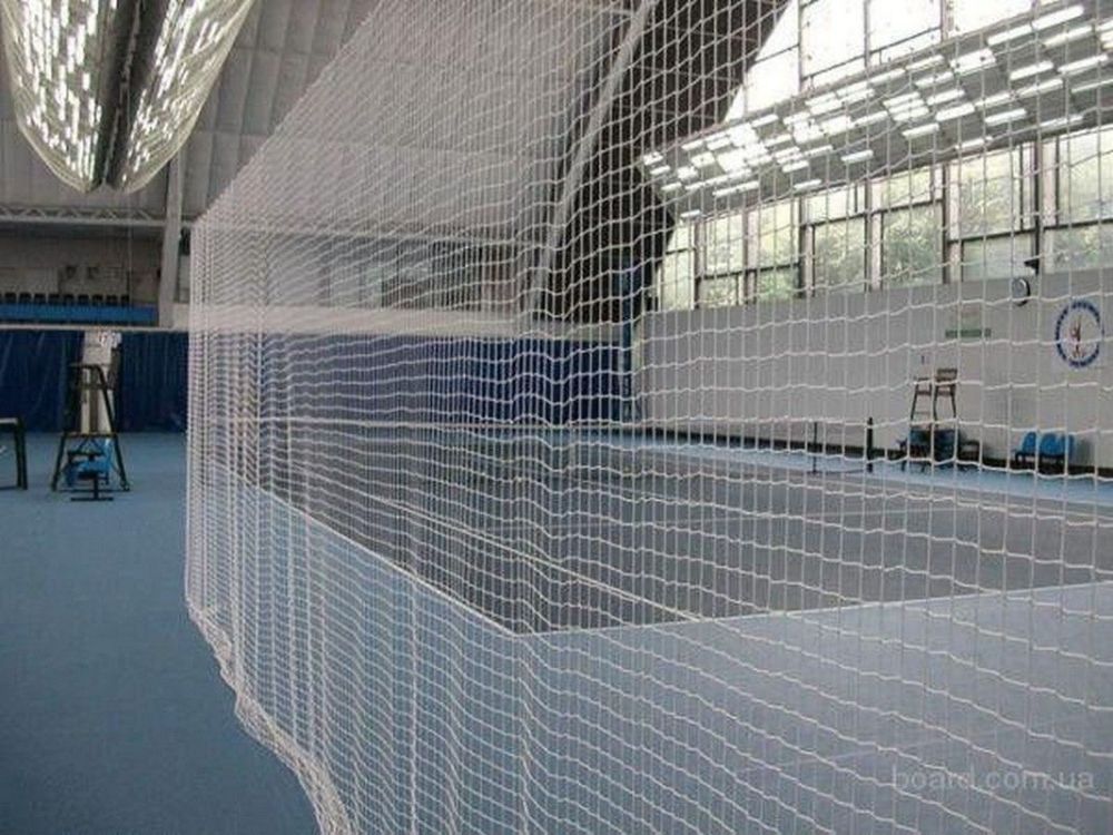 Сетка заградительная 100x100 нить 2,0 мм,  белый\зеленый Pioner A14646