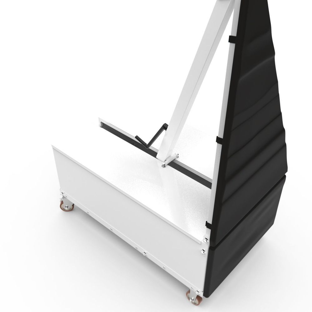 Баскетбольная мобильная стойка DFC STAND50SG 127X80CM поликарбонат (3кор)