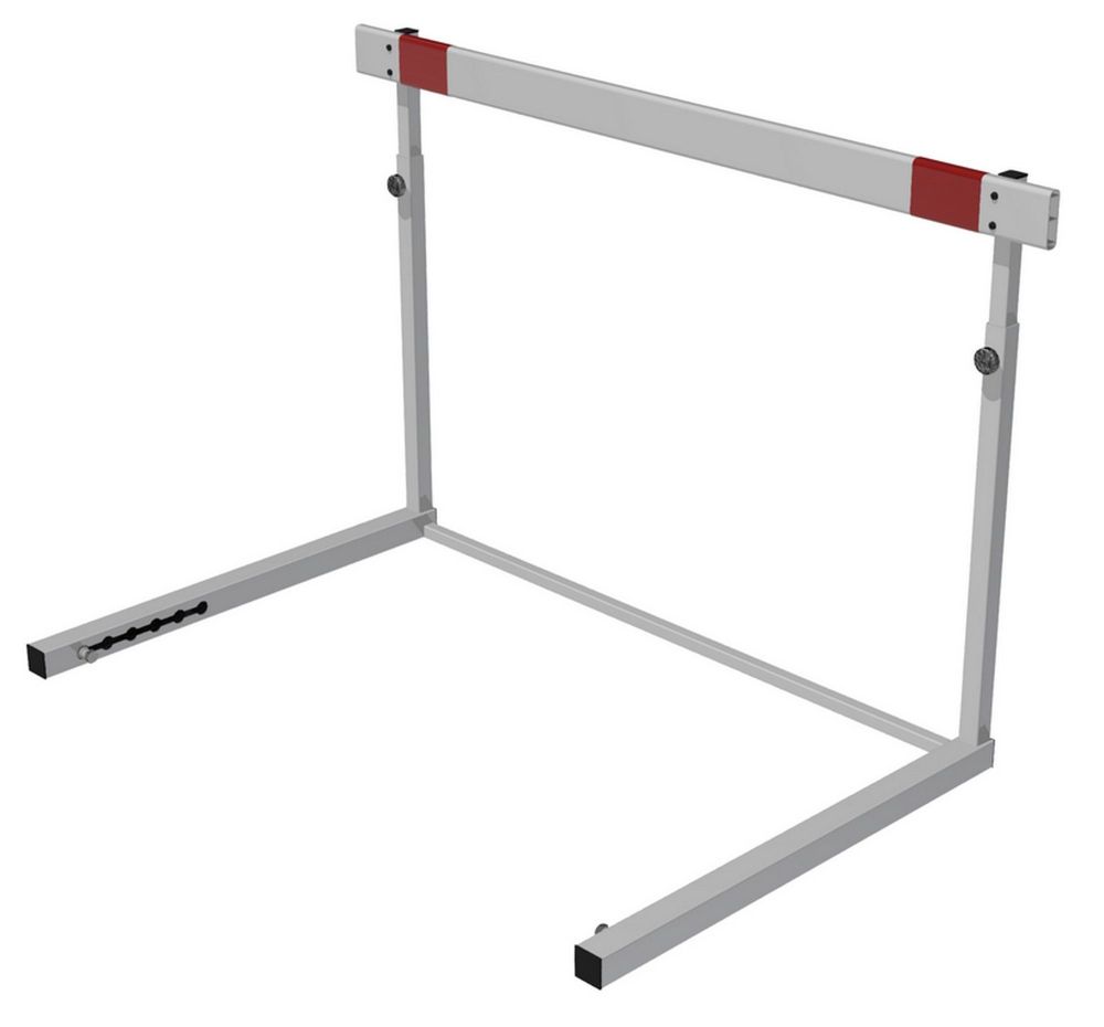 Барьер легкоатлетический регулируемой высоты с противовесом планка ПВХ  Pioner A15104