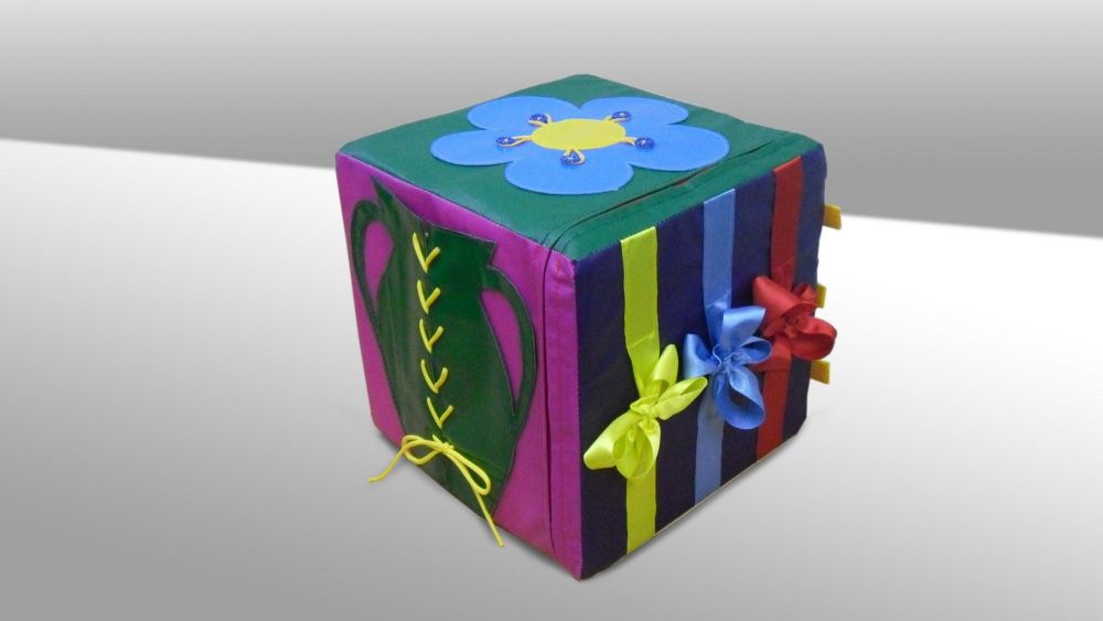 Куб дидактический 30х30х30 см  Pioner A11299