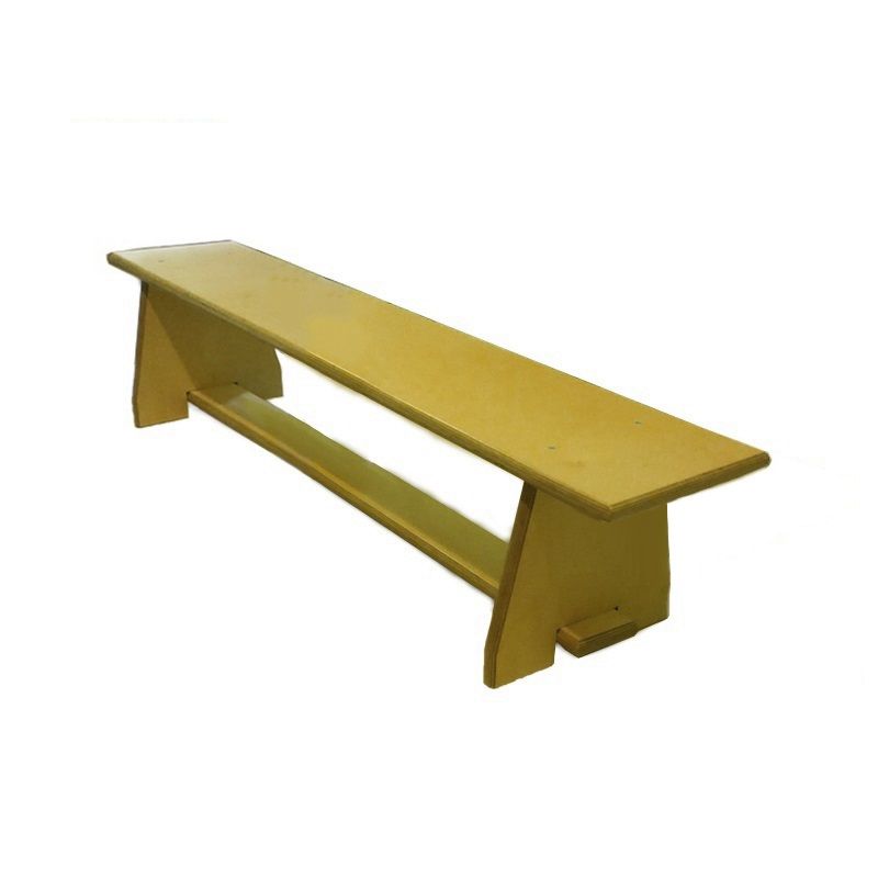 Скамейка гимнастическая 100см фанерная, ножки фанера  Pioner A12743