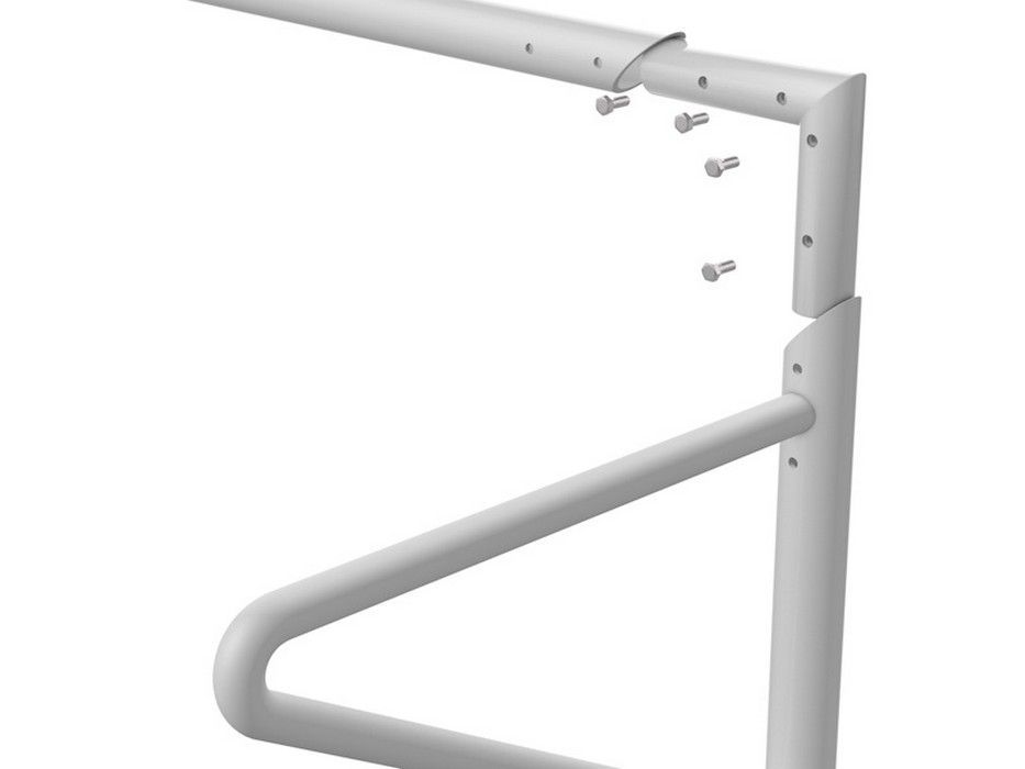 Ворота футбольные с консолью для натяжения сетки, разборные (7,32х2,44 м)  шт Pioner A13825