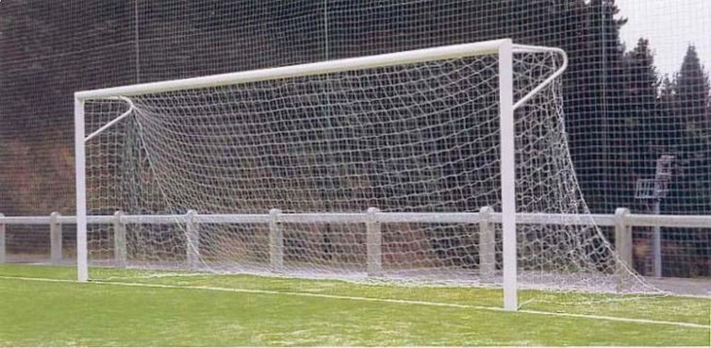 Сетка для футбольных ворот, нить 2,0 мм (7,5х2,5х1,3х2) синяя Pioner A15459