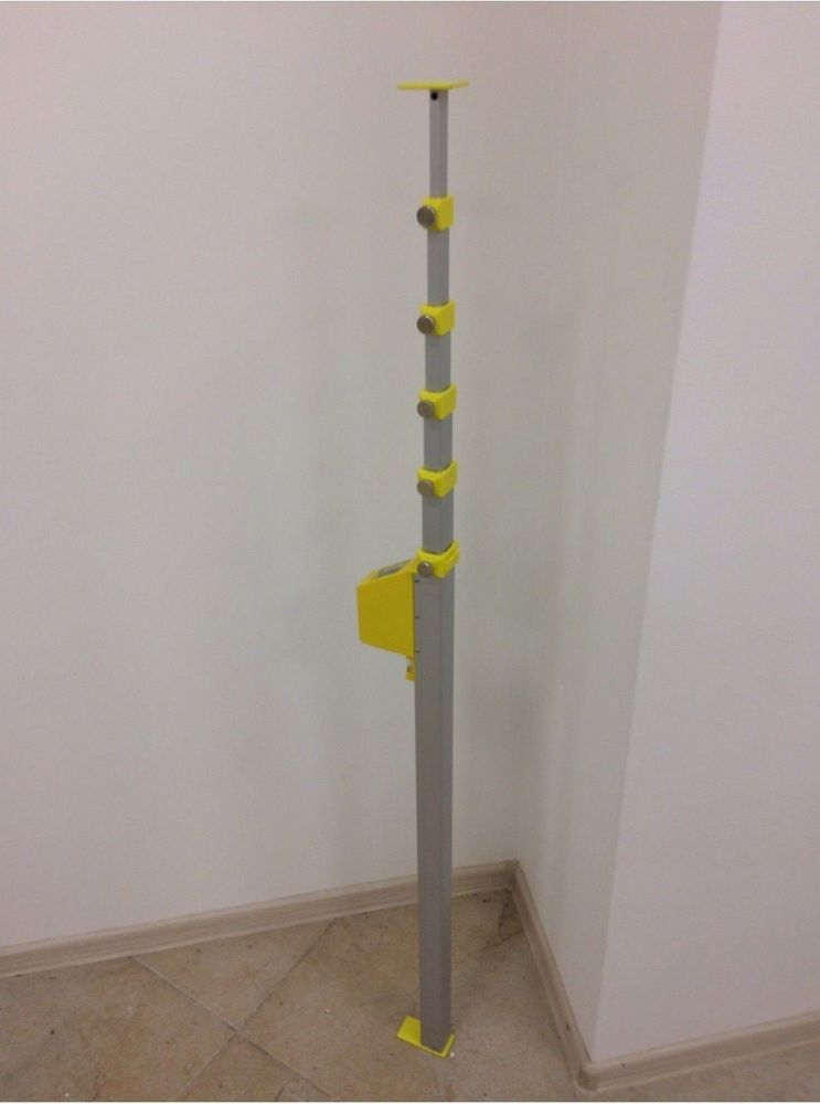 Измеритель высоты установки планки телескопический  Pioner A15316