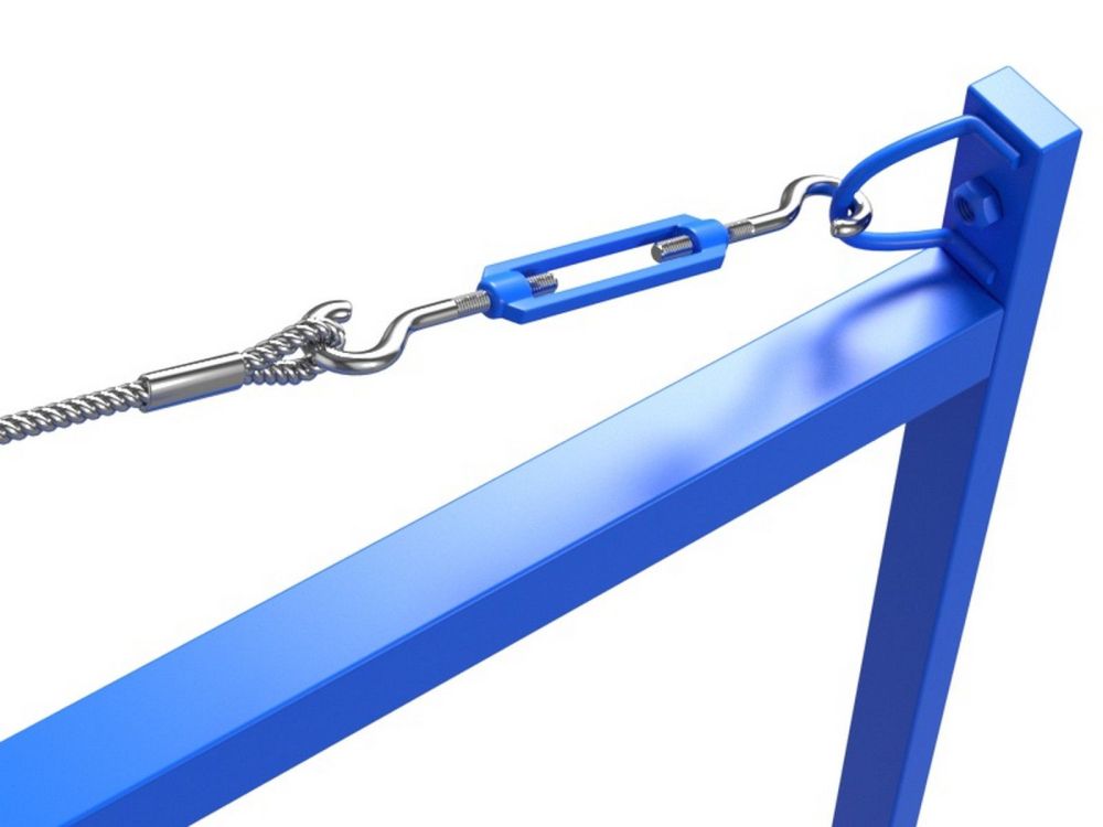 Ферма под игровой щит большая, вынос 3500 мм  Pioner A13298