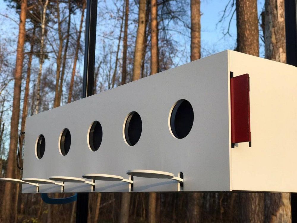 Мишень огневого рубежа для стрельбы из пневматических винтовок  Pioner A14368