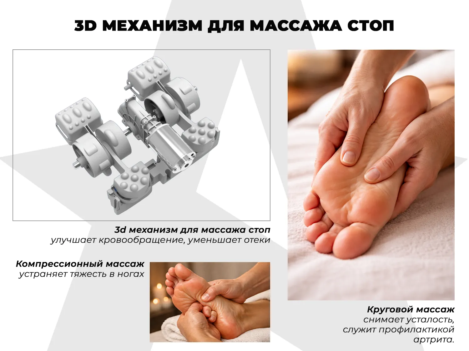 Массажер для ног OGAWA Импульс | Zen Foottee OF-3005
