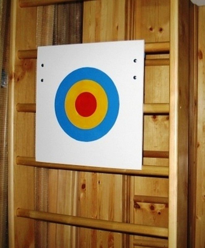 Щит для метания в цель, навесной (к шведской стенке) 600х600 мм  Pioner A12021