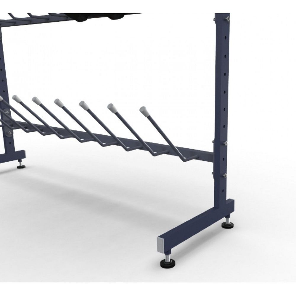 Стеллаж Эконом для ботинок, односторонний 205х125х34см  SBE-25