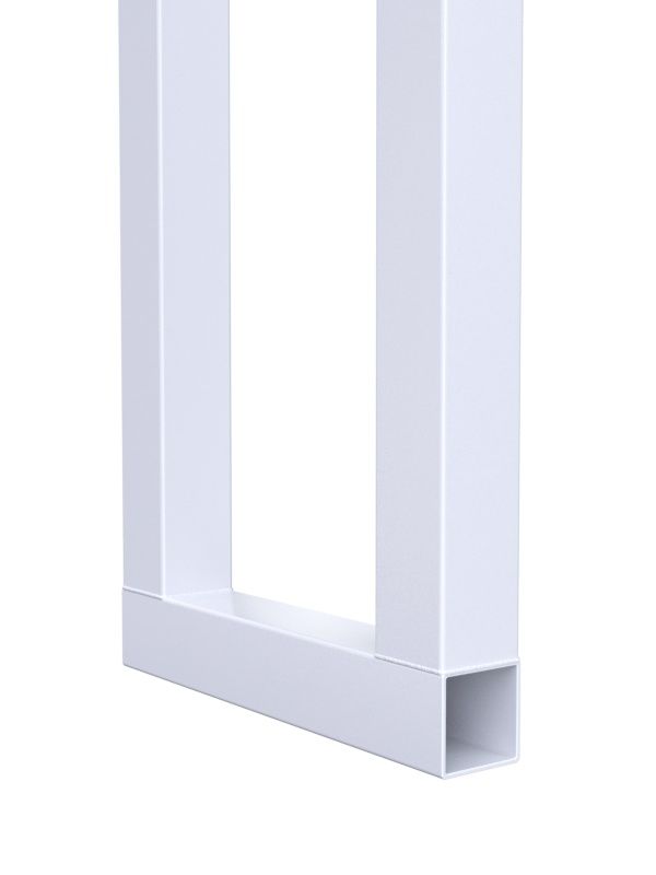 Стойка двухопорная со стритбольным щитом из оргстекла и массовым кольцом  Pioner A13424