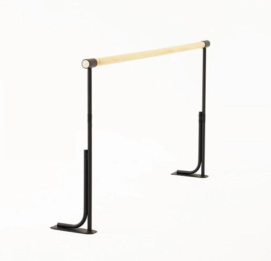 Хореографический станок однорядный напольный   Бук Pioner A14207