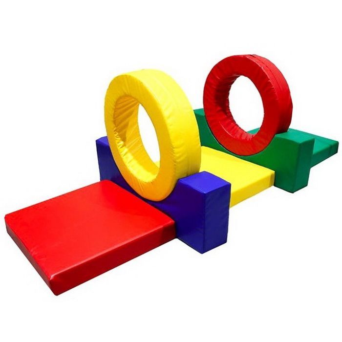 Полоса препятствий мягкая малая 7 элементов  Pioner A11138