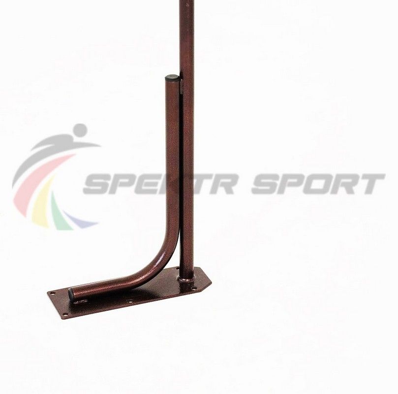 Хореографический станок однорядный напольный   Поручень - нерж. сталь Pioner A14247