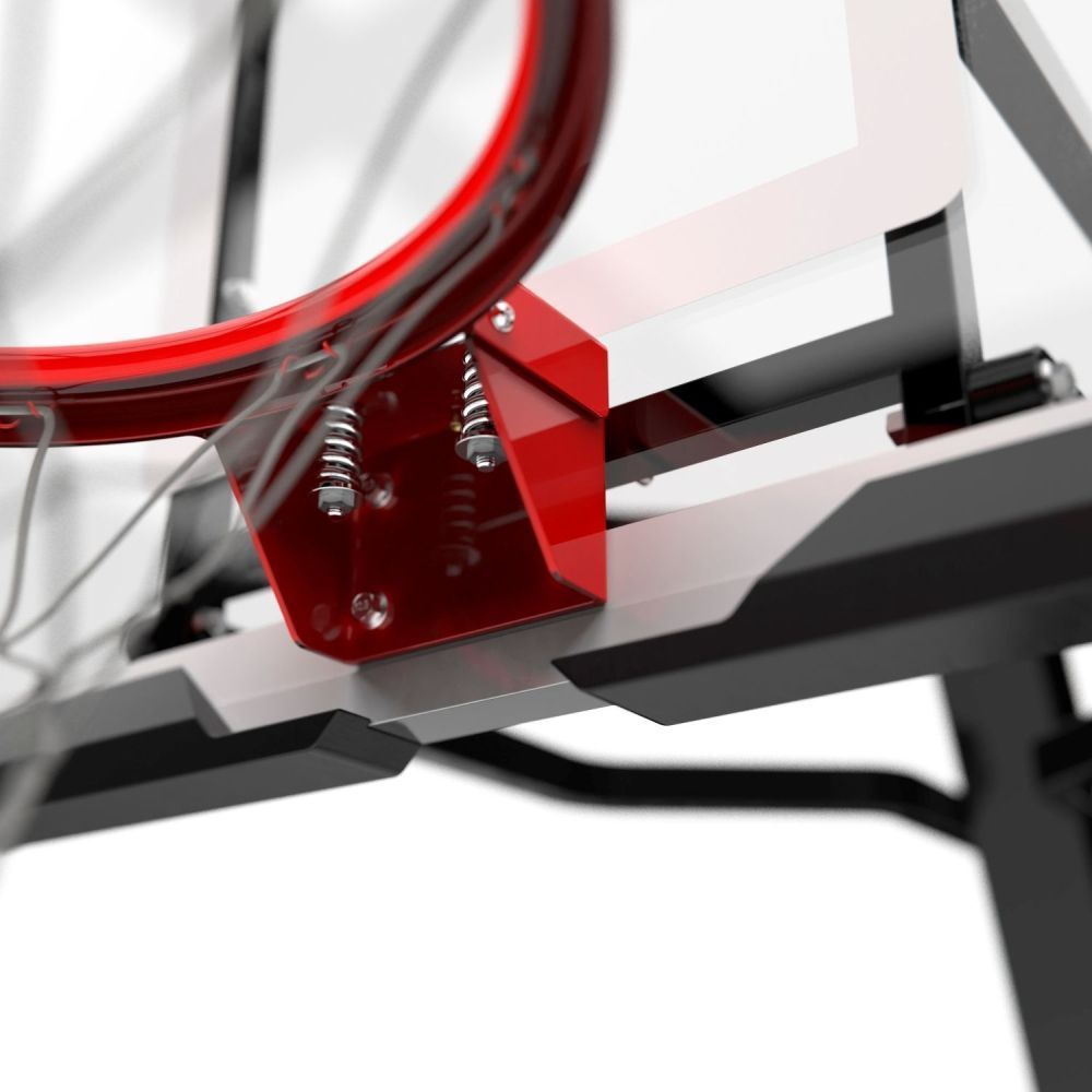 Баскетбольная мобильная стойка DFC STAND60A 152x90cm акрил (два короба)