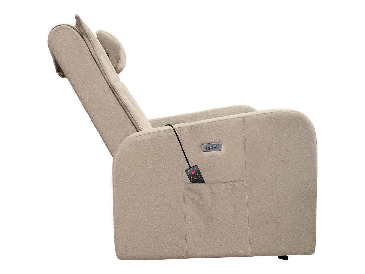 Кресло-реклайнер электрический с массажем FUJIMO E-COMFORT CHAIR Ваниль