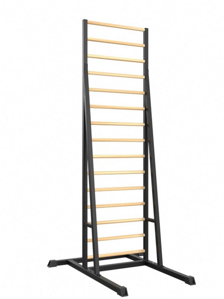 Шведская стенка напольная разборная металл-береза  Pioner A16222