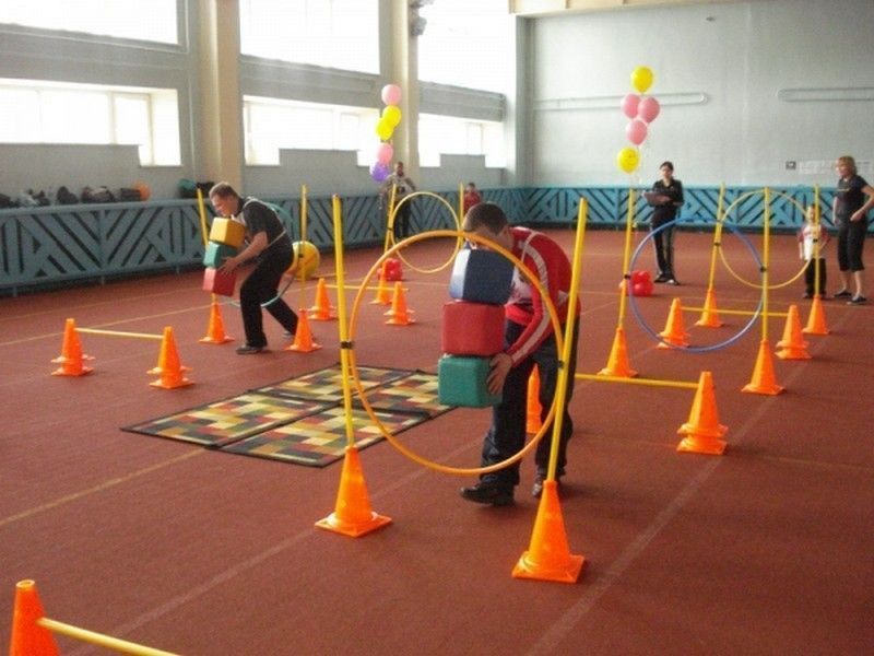 Детская полоса препятствий №1  Pioner A11474