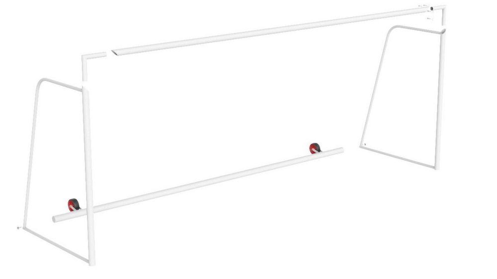 Ворота футбольные с противовесом, разборные (5х2 м)  шт Pioner A13826