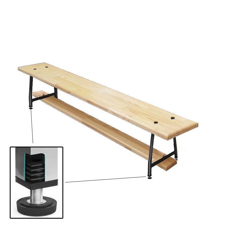 Скамейка гимнастическая 150см щит.сосна, ножки метал. с РО  Pioner A12767