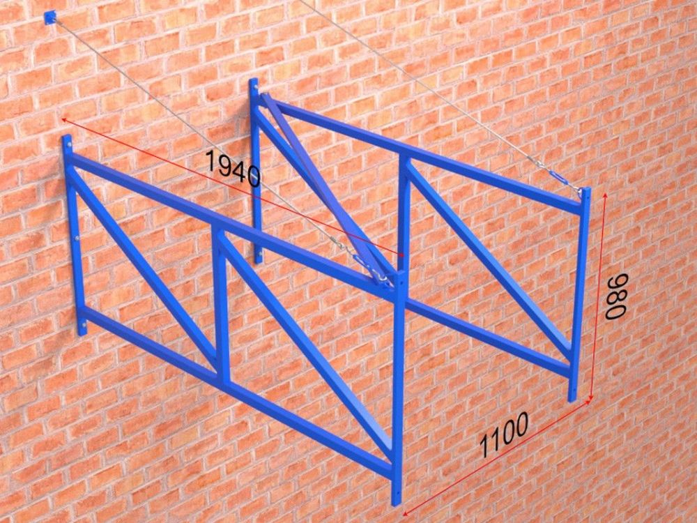 Ферма под игровой щит  вынос 200см Pioner A13313