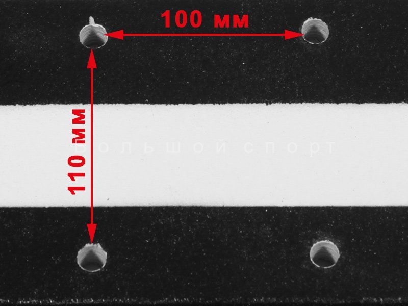 Щит баскетбольный тренировочный фанерный на металлической раме 1200х900 мм  Pioner A10072