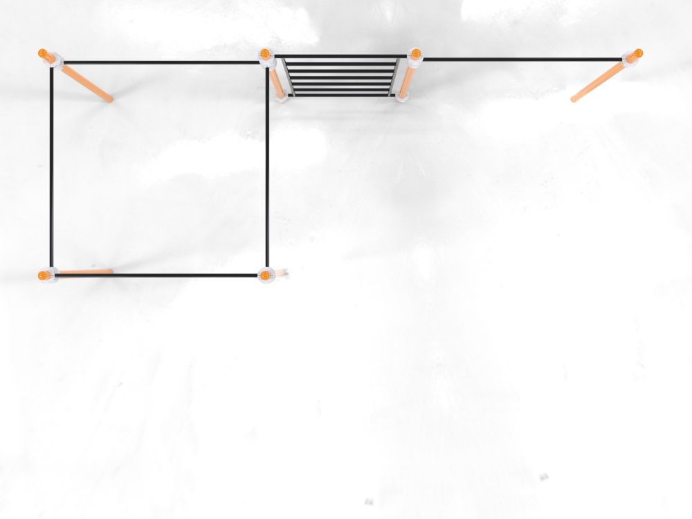 Комплекс для занятий Воркаут Pioner A16747