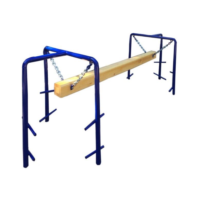 Бревно подвесное 3 м уличное, ножки под бетонирование  Pioner A10887