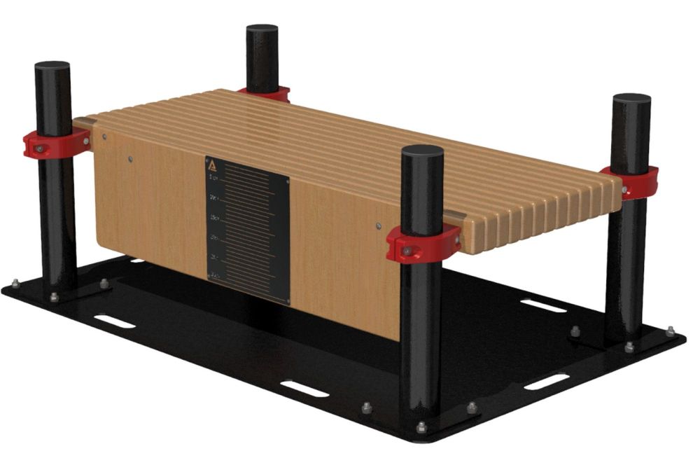 Скамья для измерения гибкости гимнастическая мобильная с платформой  Pioner A15191