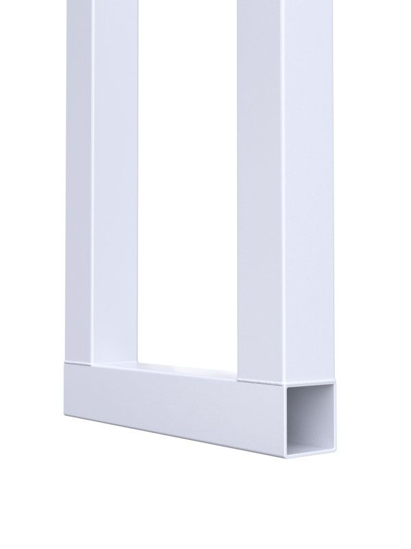 Стойка двухопорная со стритбольным щитом из оргстекла и усиленным кольцом  Pioner A13397