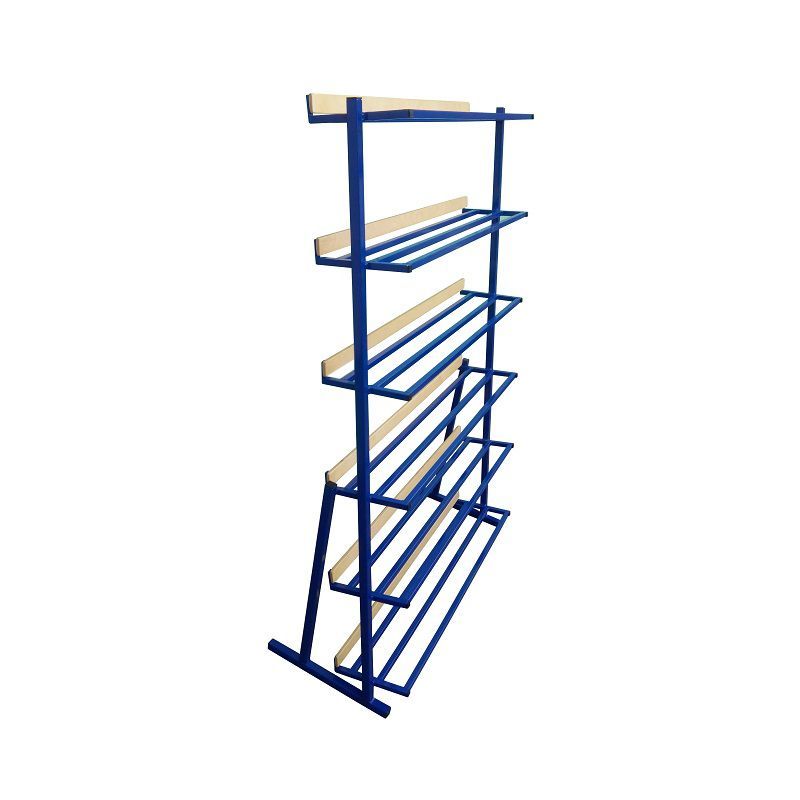 Стойка-стеллаж для хранения лыжных ботинок, 6 полок  Pioner A13248