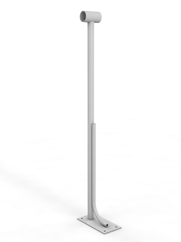 Однорядный напольный кронштейн  Pioner A13716