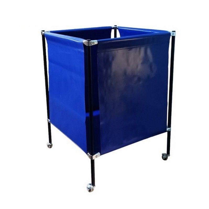 Корзина на колесиках для 60-70 мячей (цвет черный)  Pioner A12075