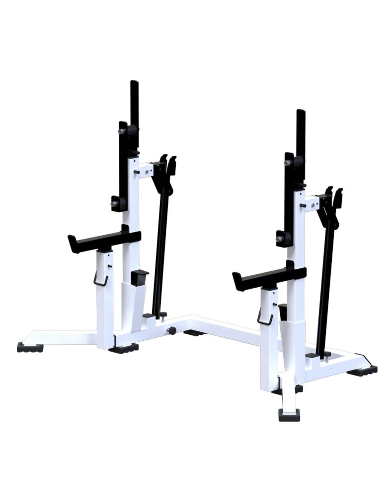 Стойка для пауэрлифтинга со страховочными упорами   Pioner A15619