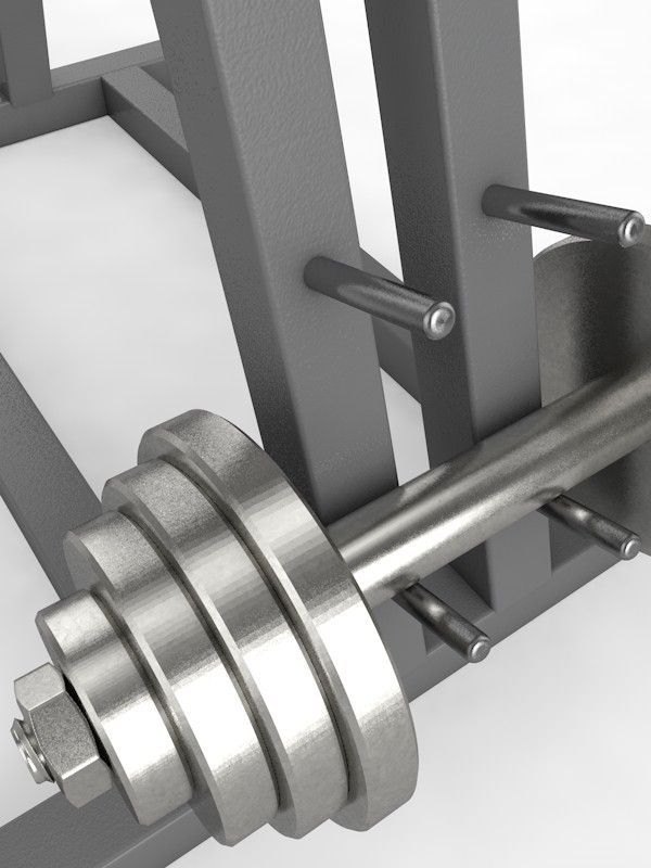 Горка для гантелей цельносварная  Pioner A12145