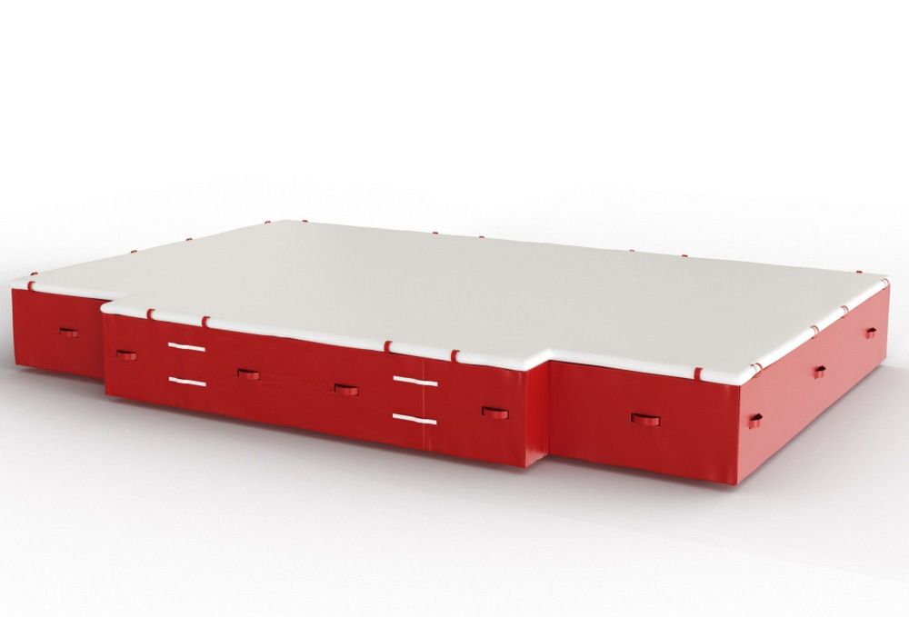 Место приземления для прыжков в высоту 6х4х0,7м соревновательное  Pioner A15158