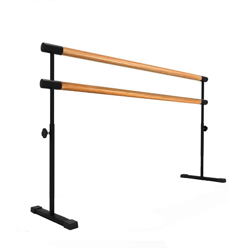 Мобильный хореографический станок двухрядный регулируемый по высоте поручни из бука 150 см  Pioner A12756