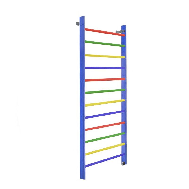 Стенка шведская 260х100 (массив.сосна), цветная  Pioner A15834