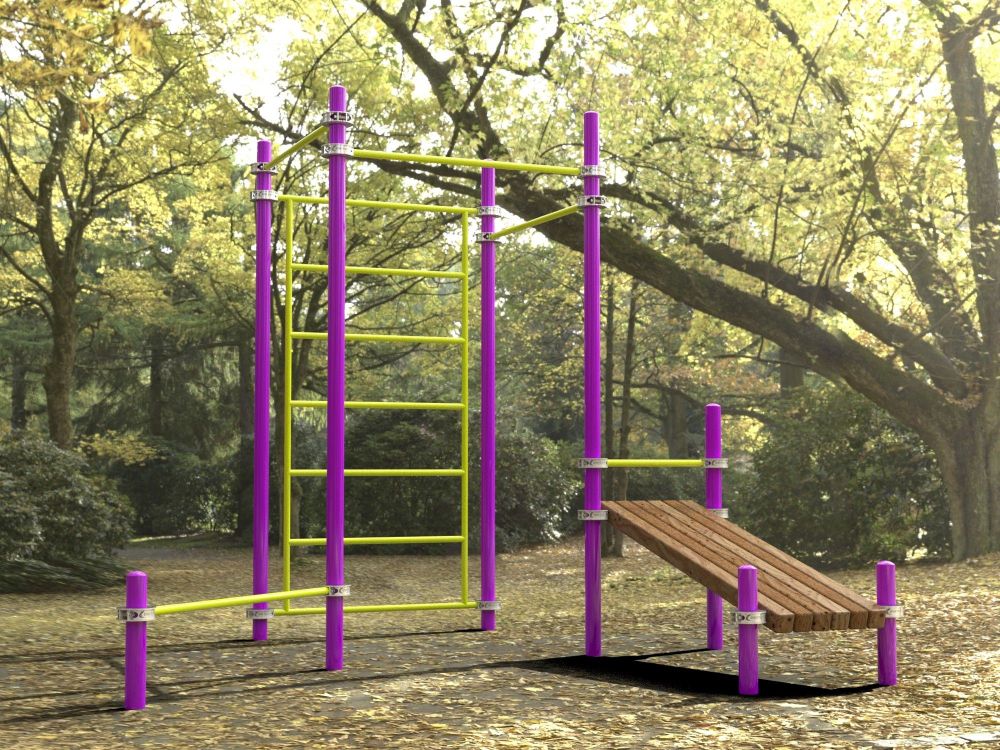 Комплекс для занятий Воркаут   Pioner A16760