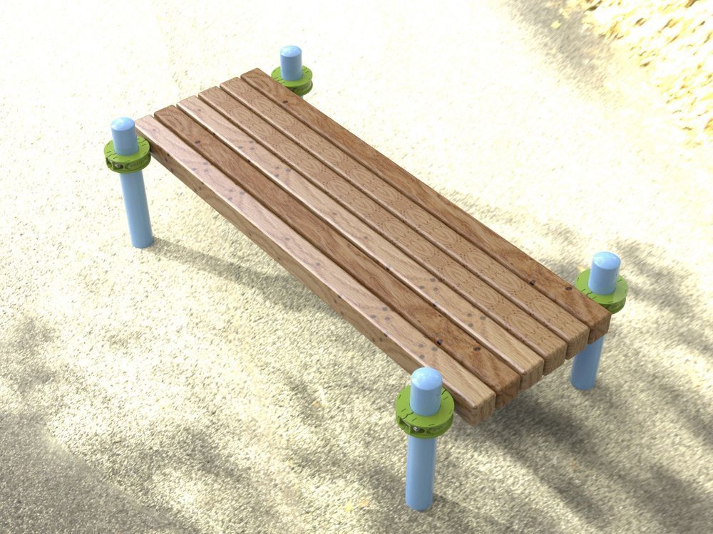 Лавочканая для Воркаут Pioner A17355