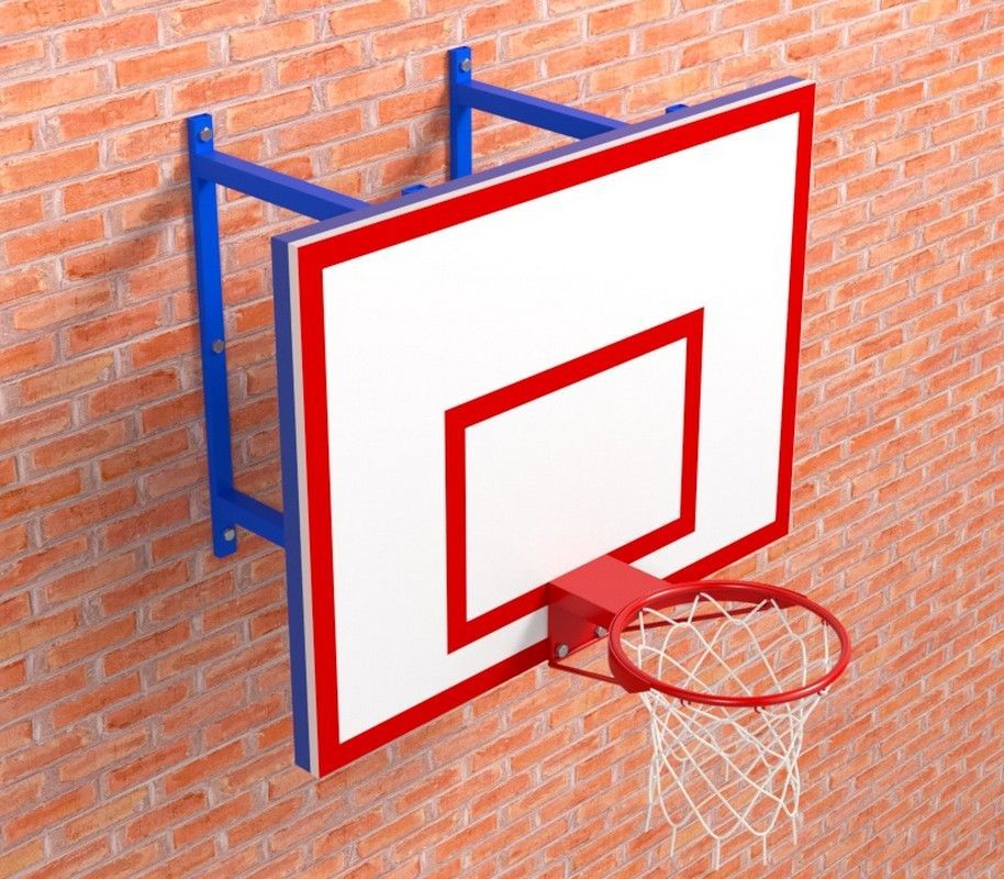 Ферма с выносом 500 мм с тренировочным щитом из фанеры и усиленным кольцом Pioner A13315