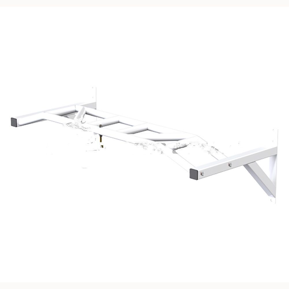 Турник настенный с мультихватом  разборный, белый Pioner A17033