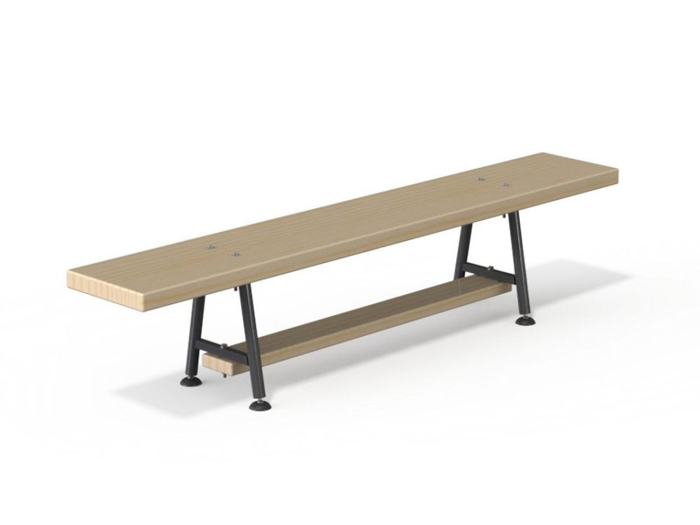 Скамейка гимнастическая 150 см  (2 регулир. мет. ножки) Pioner A14123