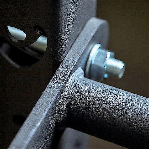 Модульный стеллаж для гантелей, гирь и медболов 378х43х120 (2 секции) Pioner A12228