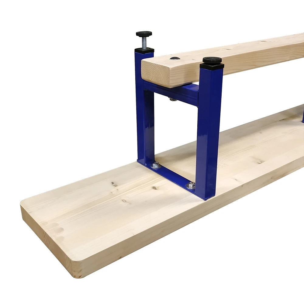 Скамейка гимнастическая 1500х240х300 мм. СТАНДАРТ, на металлических регулируемых ножках